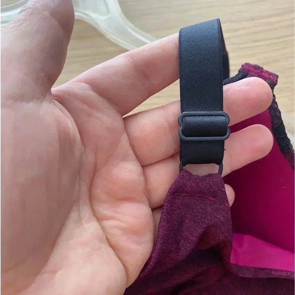 Ambrielle 40D Underwire Lightly Lined Nylon Balconette 3 Hook Adjustable Bra - Picture 4 of 7